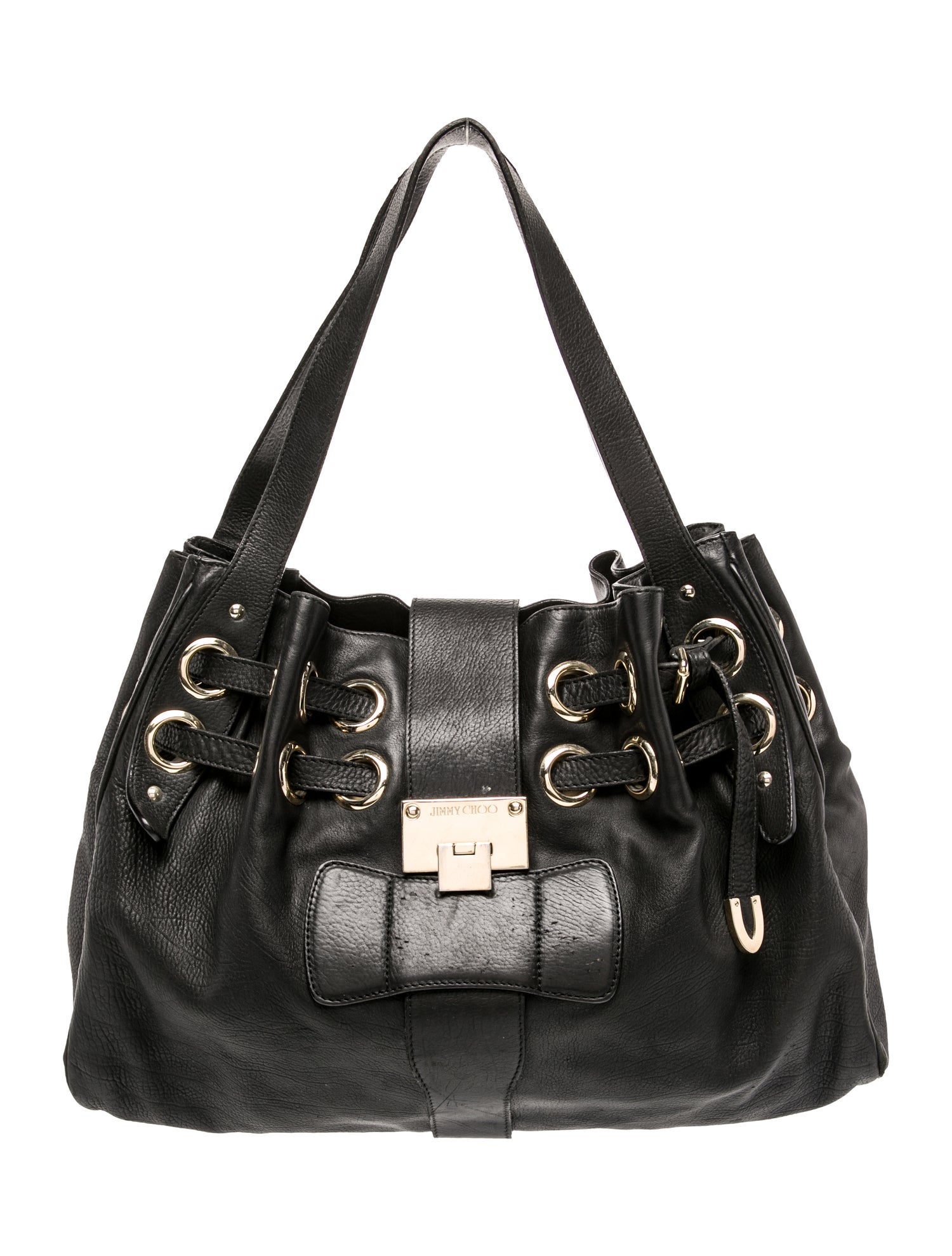 Jimmy Choo Leather Shoulder Bag
