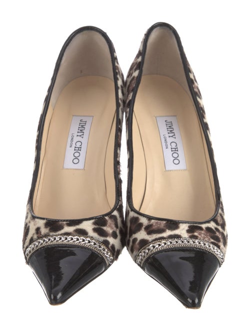 Jimmy Choo Ponyhair Animal Print Pumps