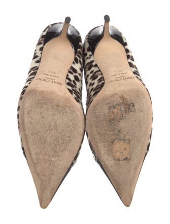 Jimmy Choo Ponyhair Animal Print Pumps