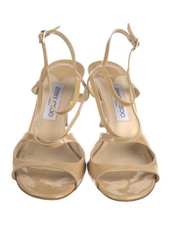 Jimmy Choo Patent Leather Sandals