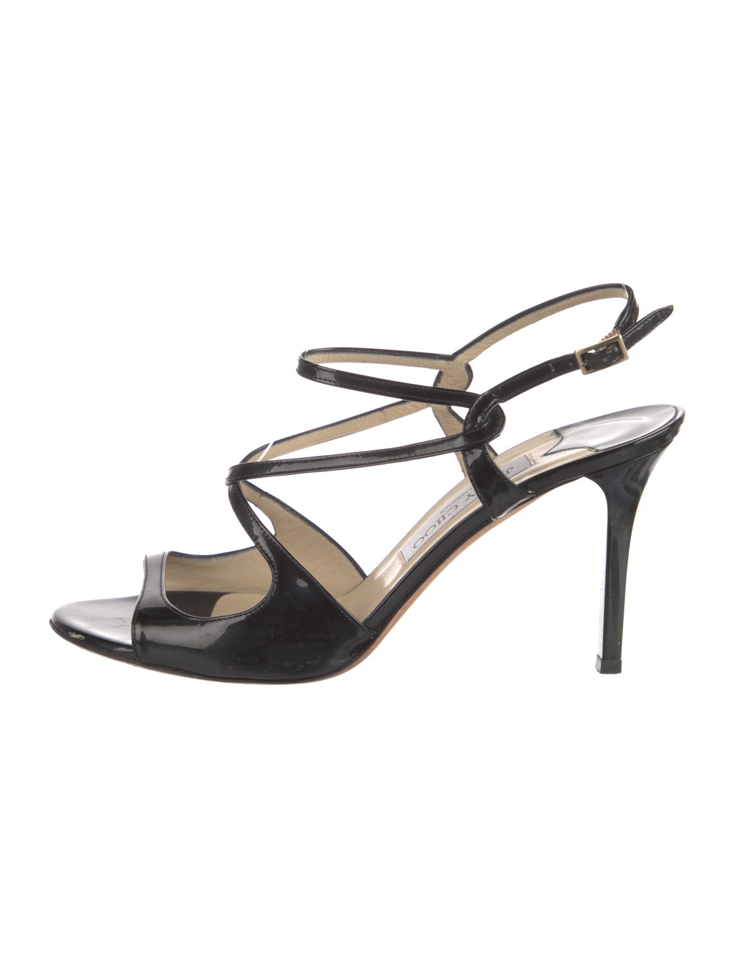 Jimmy Choo Patent Leather Sandals