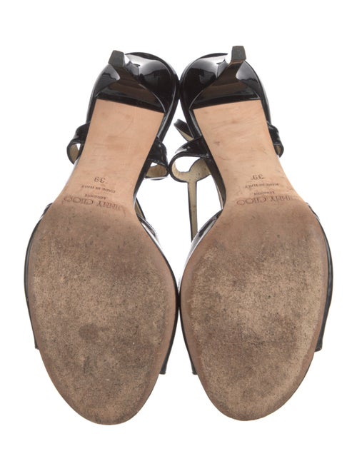 Jimmy Choo Patent Leather Sandals