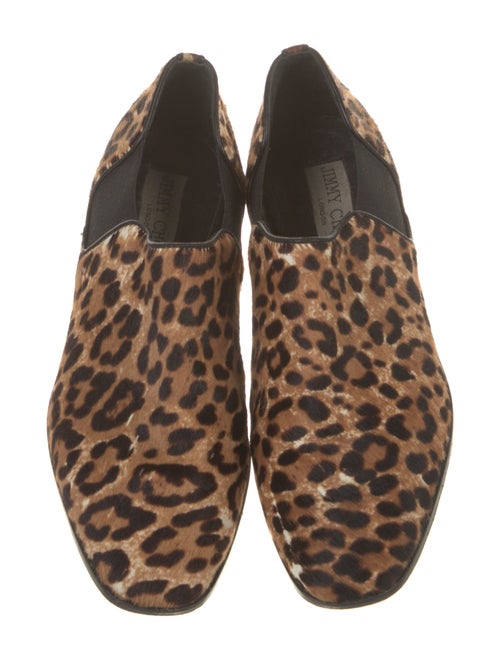 Jimmy Choo Ponyhair Animal Print Flats