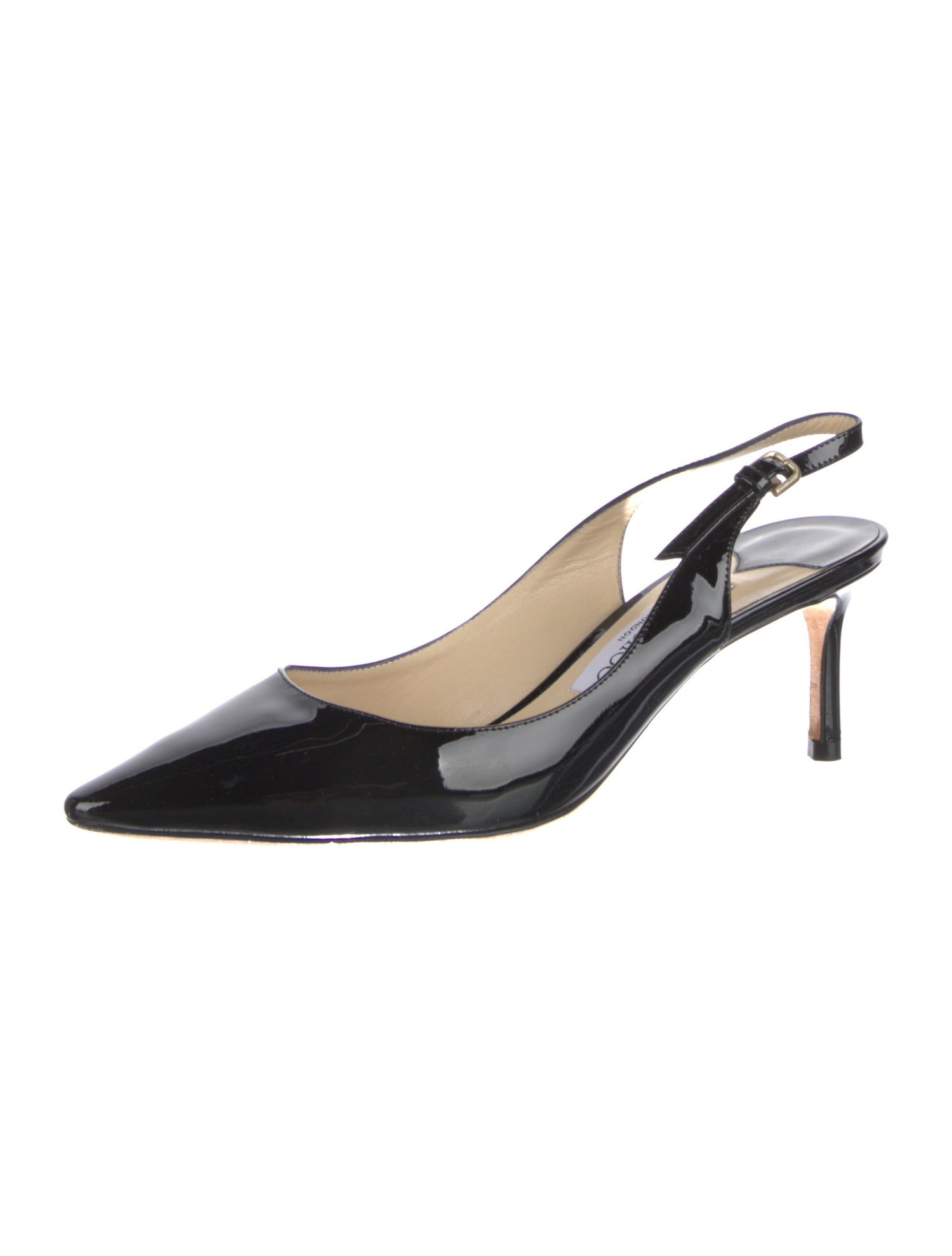 Jimmy Choo Patent Leather Slingback Pumps