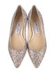 Jimmy Choo Glitter Glitter Accents Ballet Flats
