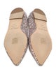 Jimmy Choo Glitter Glitter Accents Ballet Flats