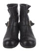 Jimmy Choo Leather Moto Boots