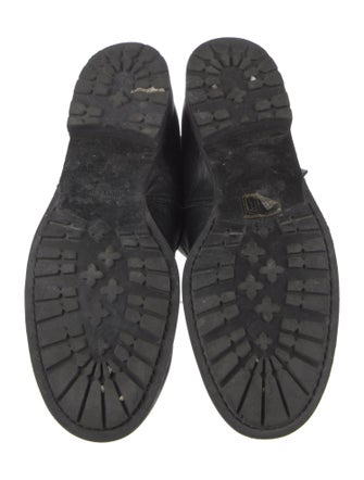 Jimmy Choo Leather Moto Boots