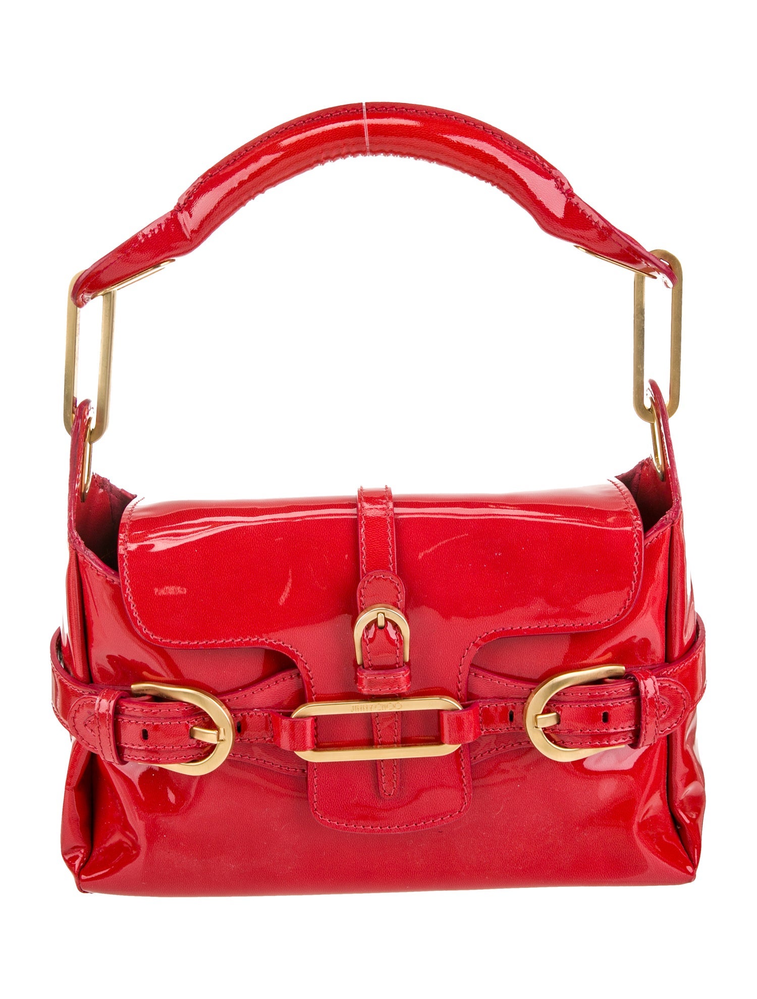Jimmy Choo Patent Leather Shoulder Bag