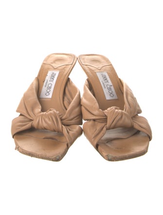 Jimmy Choo Leather Mules