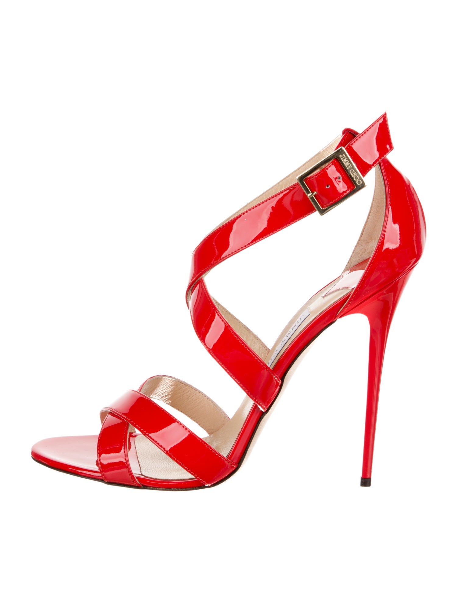 Jimmy Choo Patent Leather Sandals