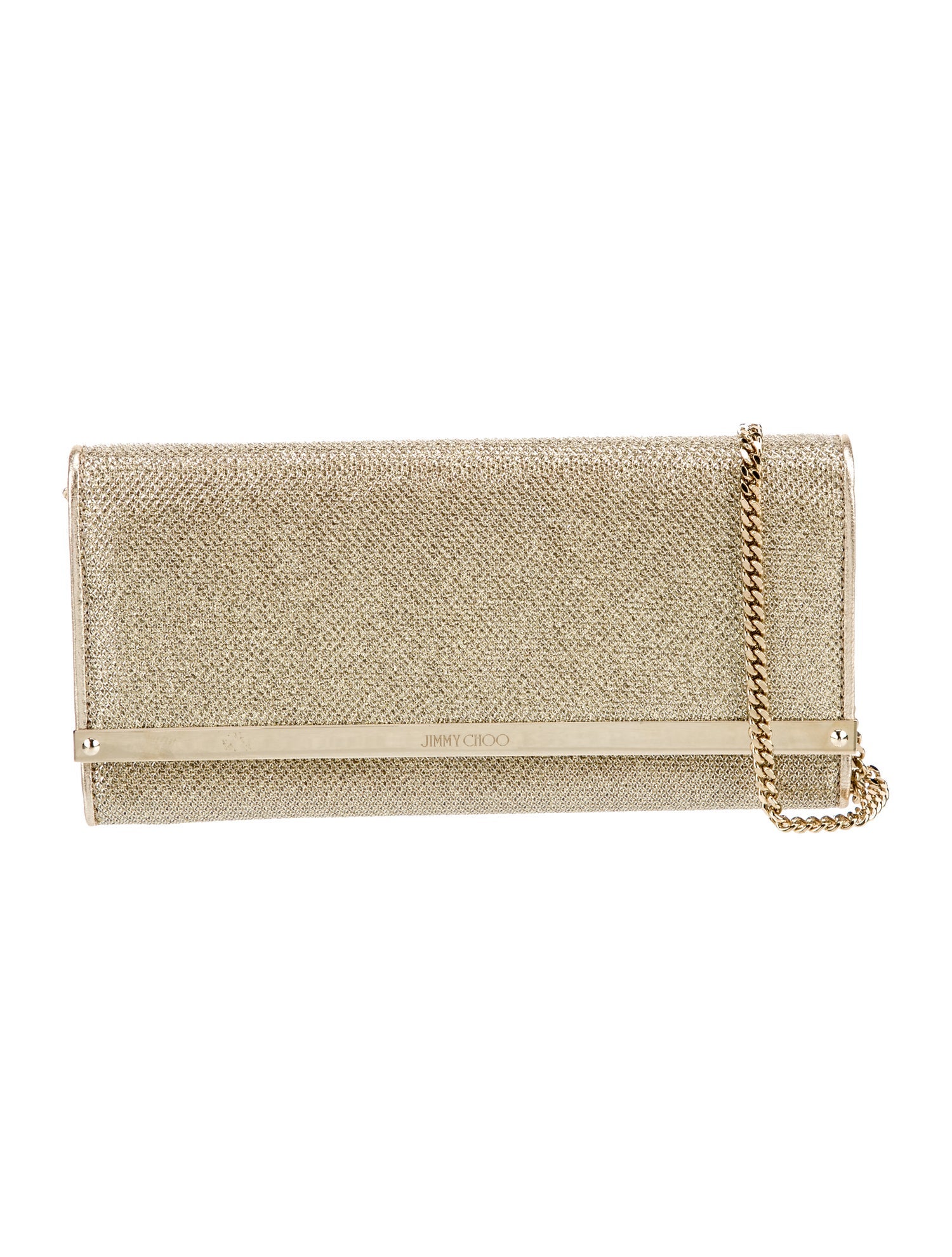 Jimmy Choo Leather Clutch