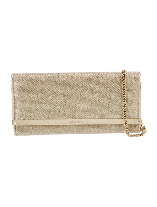 Jimmy Choo Leather Clutch