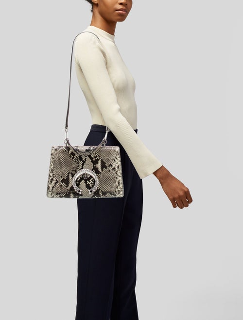 Jimmy Choo Snakeskin Madeline
