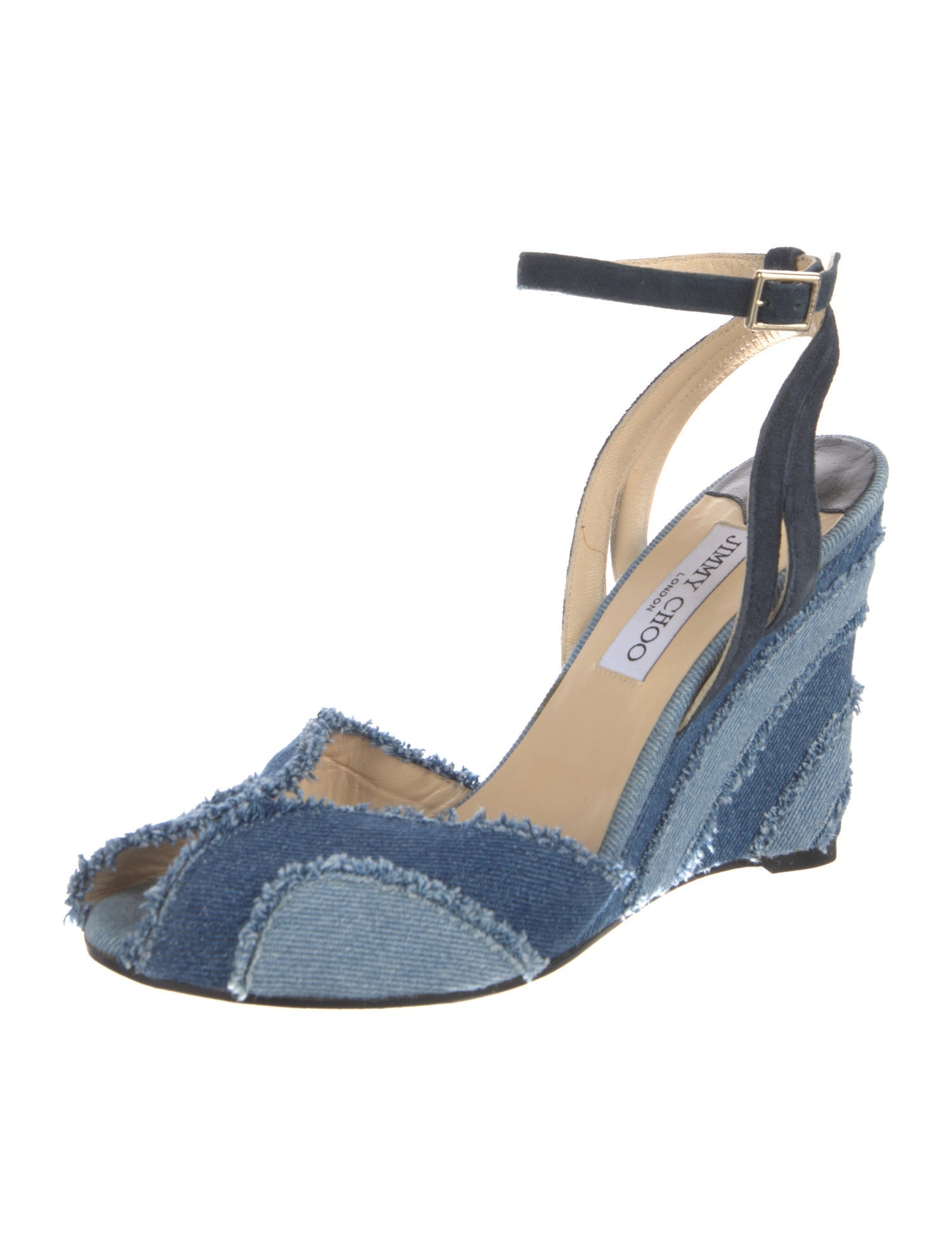 Jimmy Choo Denim Slingback Pumps