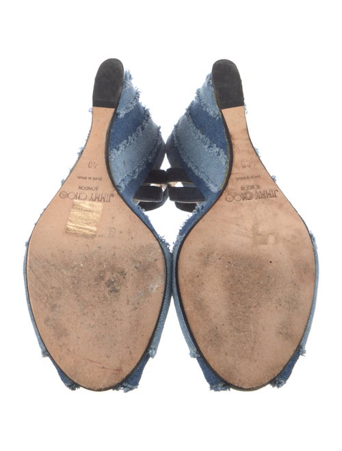 Jimmy Choo Denim Slingback Pumps