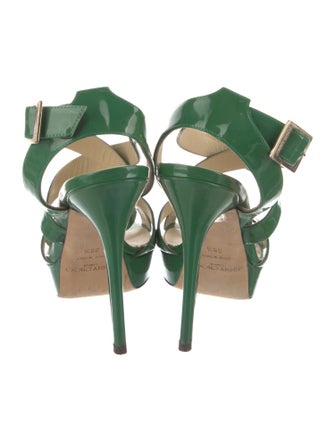 Jimmy Choo Patent Leather Sandals