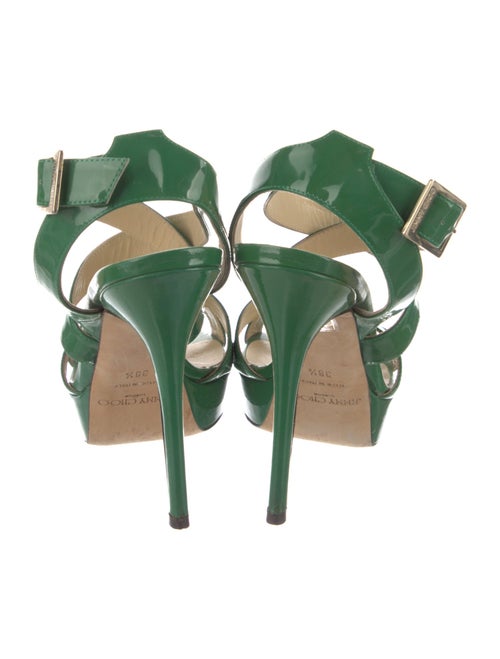 Jimmy Choo Patent Leather Sandals