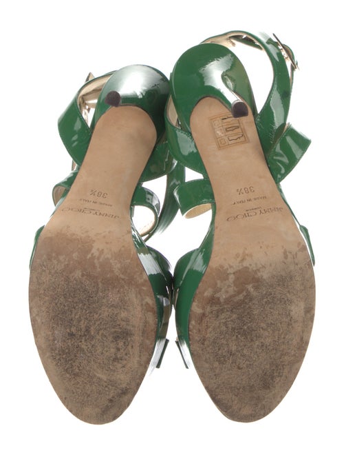 Jimmy Choo Patent Leather Sandals