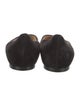 Jimmy Choo Suede Crystal Embellishments Ballet Flats