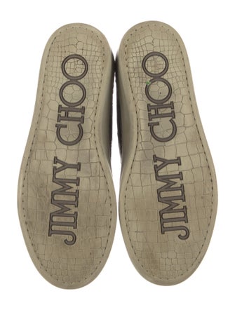 Jimmy Choo Ponyhair Animal Print Sneakers