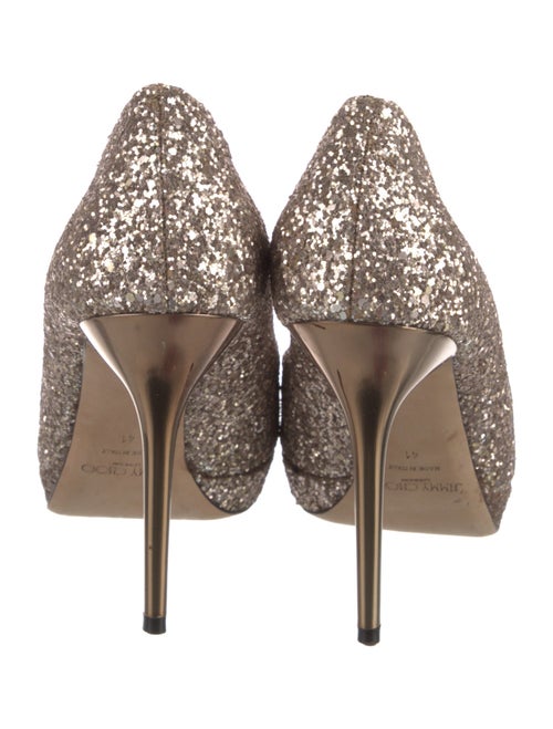 Jimmy Choo Glitter Glitter Accents Pumps