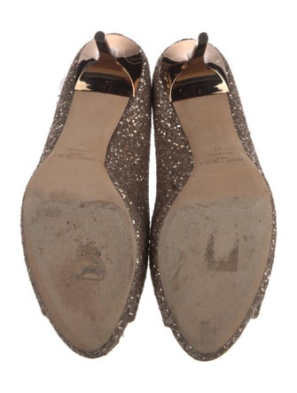 Jimmy Choo Glitter Glitter Accents Pumps