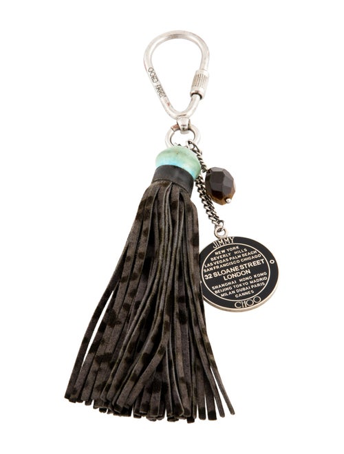 Jimmy Choo Jimmy Choo Silver Metal Keychain