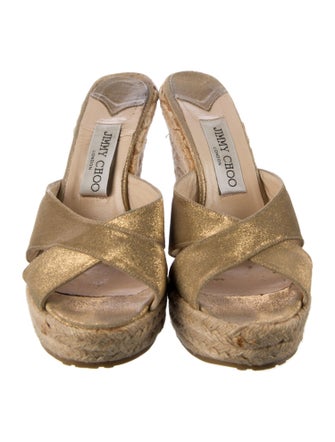 Jimmy Choo Suede Espadrilles