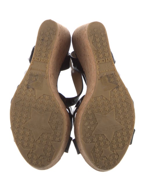 Jimmy Choo Patent Leather Sandals