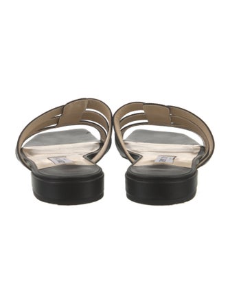 Jimmy Choo Leather Slides