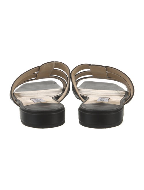 Jimmy Choo Leather Slides