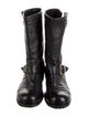 Jimmy Choo Leather Moto Boots