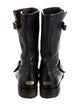 Jimmy Choo Leather Moto Boots
