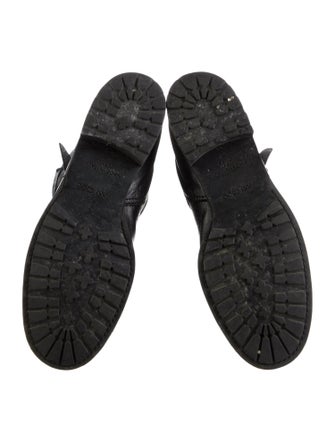 Jimmy Choo Leather Moto Boots