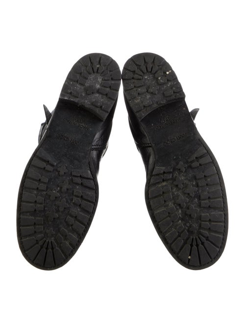 Jimmy Choo Leather Moto Boots