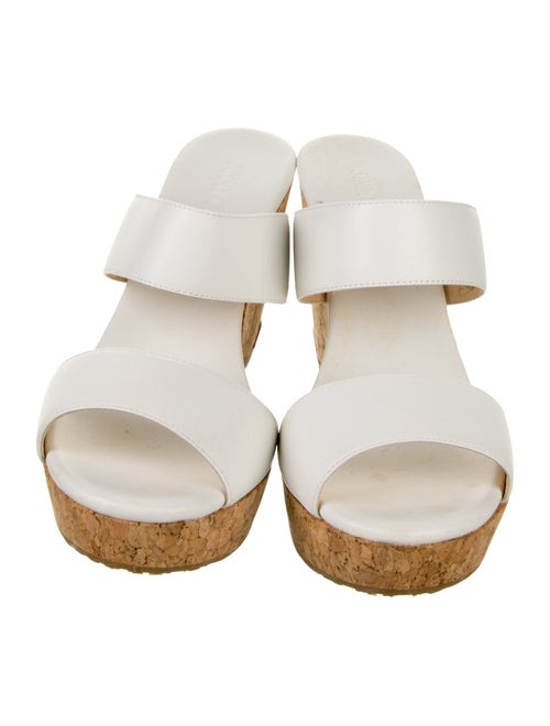 Jimmy Choo Leather Slides