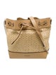 Jimmy Choo Straw Shoulder Bag