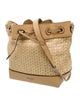 Jimmy Choo Straw Shoulder Bag