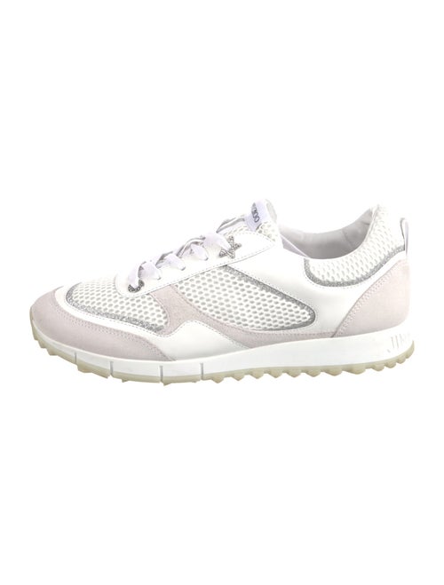Jimmy Choo Mesh Colorblock Pattern Sneakers