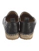 Jimmy Choo Leather Braided Accents Espadrilles