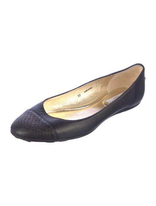 Jimmy Choo Leather Ballet Flats
