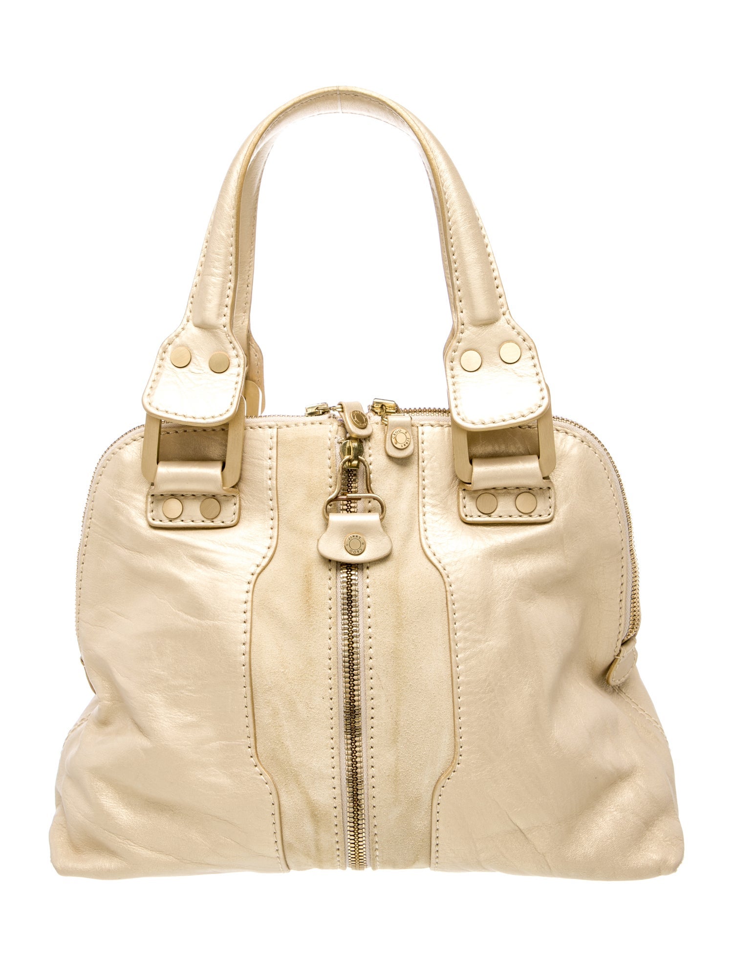 Jimmy Choo Leather Top Handle Bag