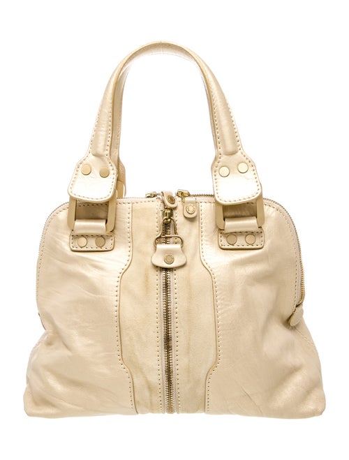 Jimmy Choo Leather Top Handle Bag