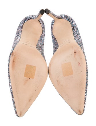Jimmy Choo Glitter Glitter Accents Pumps