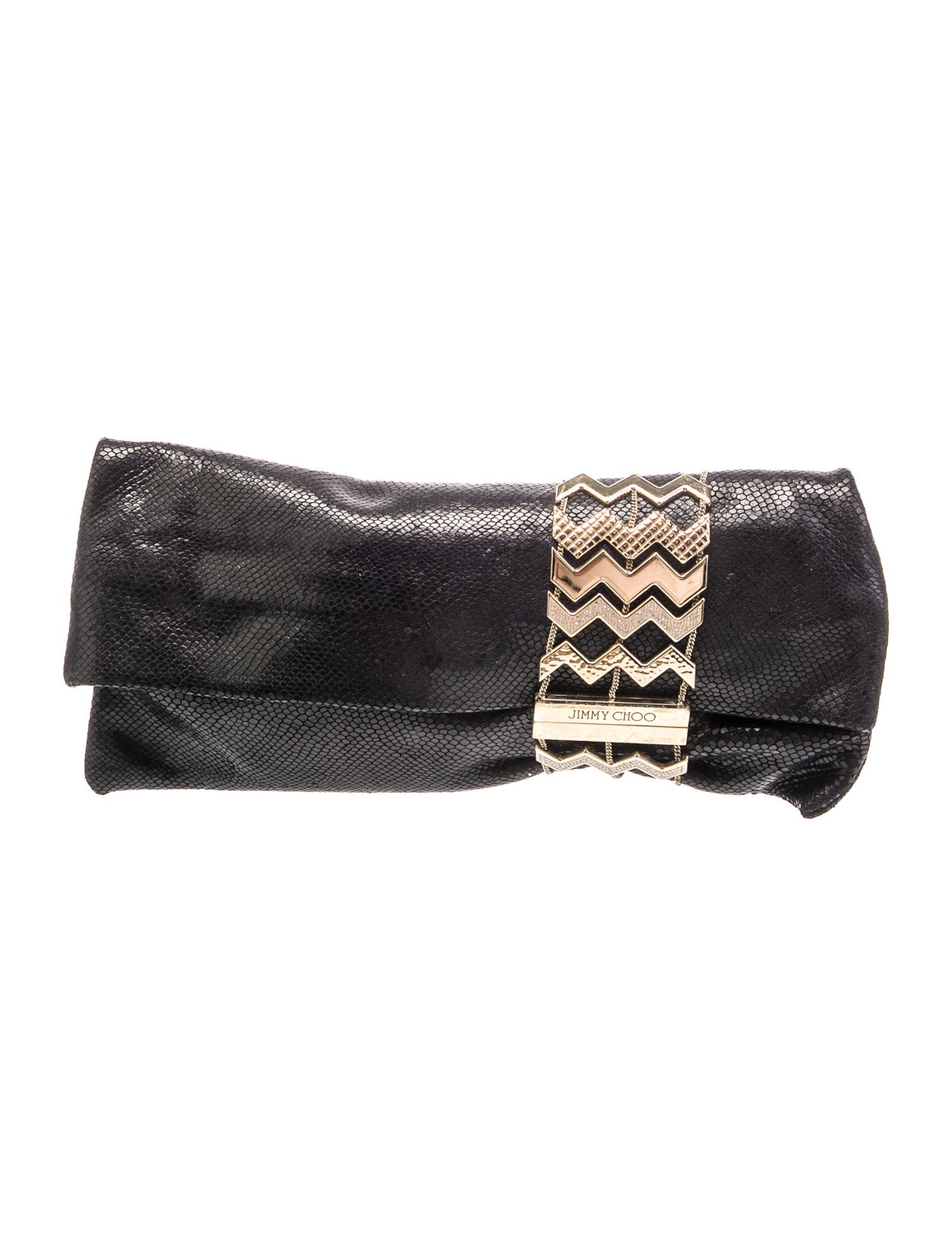 Jimmy Choo Leather Clutch