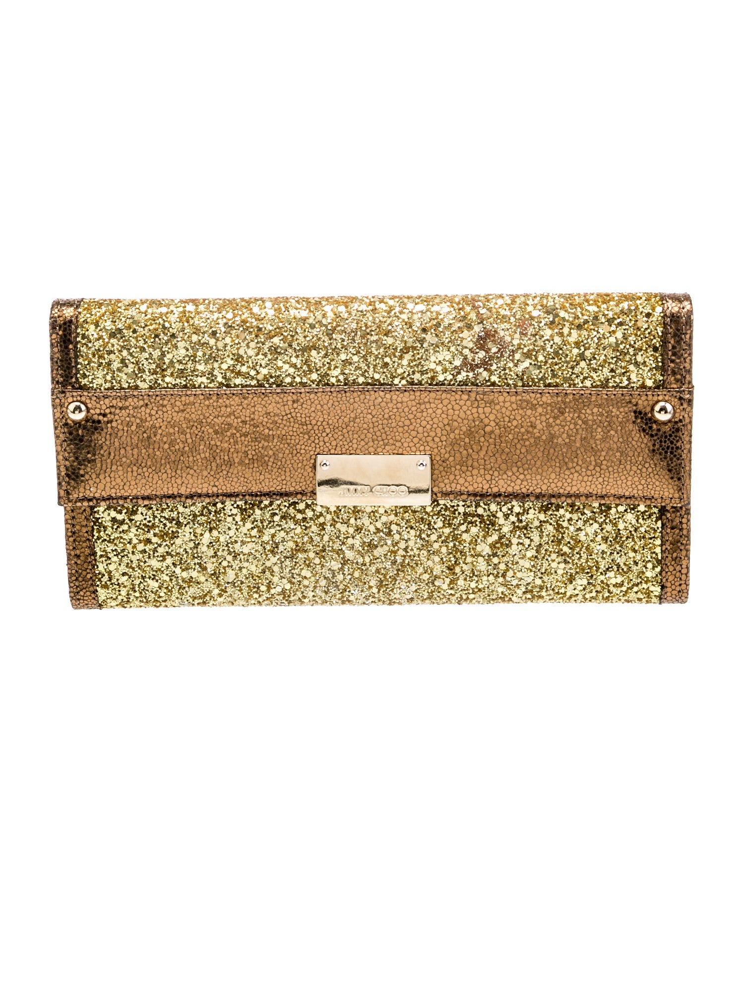 Jimmy Choo Glitter Clutch