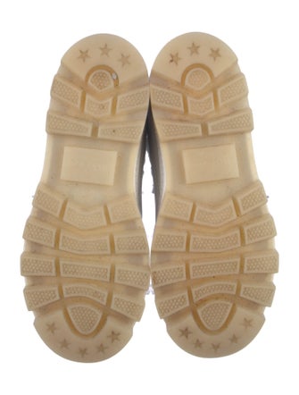 Jimmy Choo Leather Colorblock Pattern Sneakers