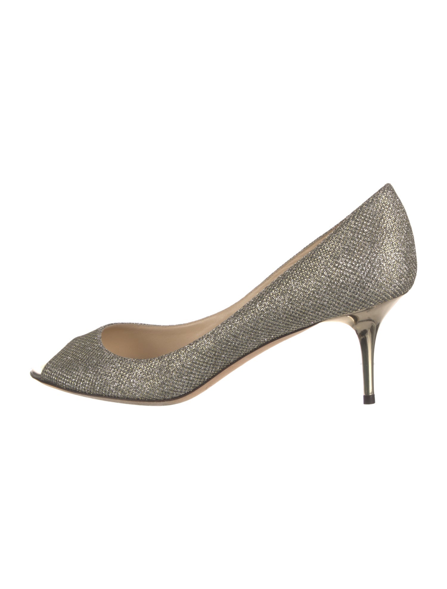 Jimmy Choo Glitter Pumps