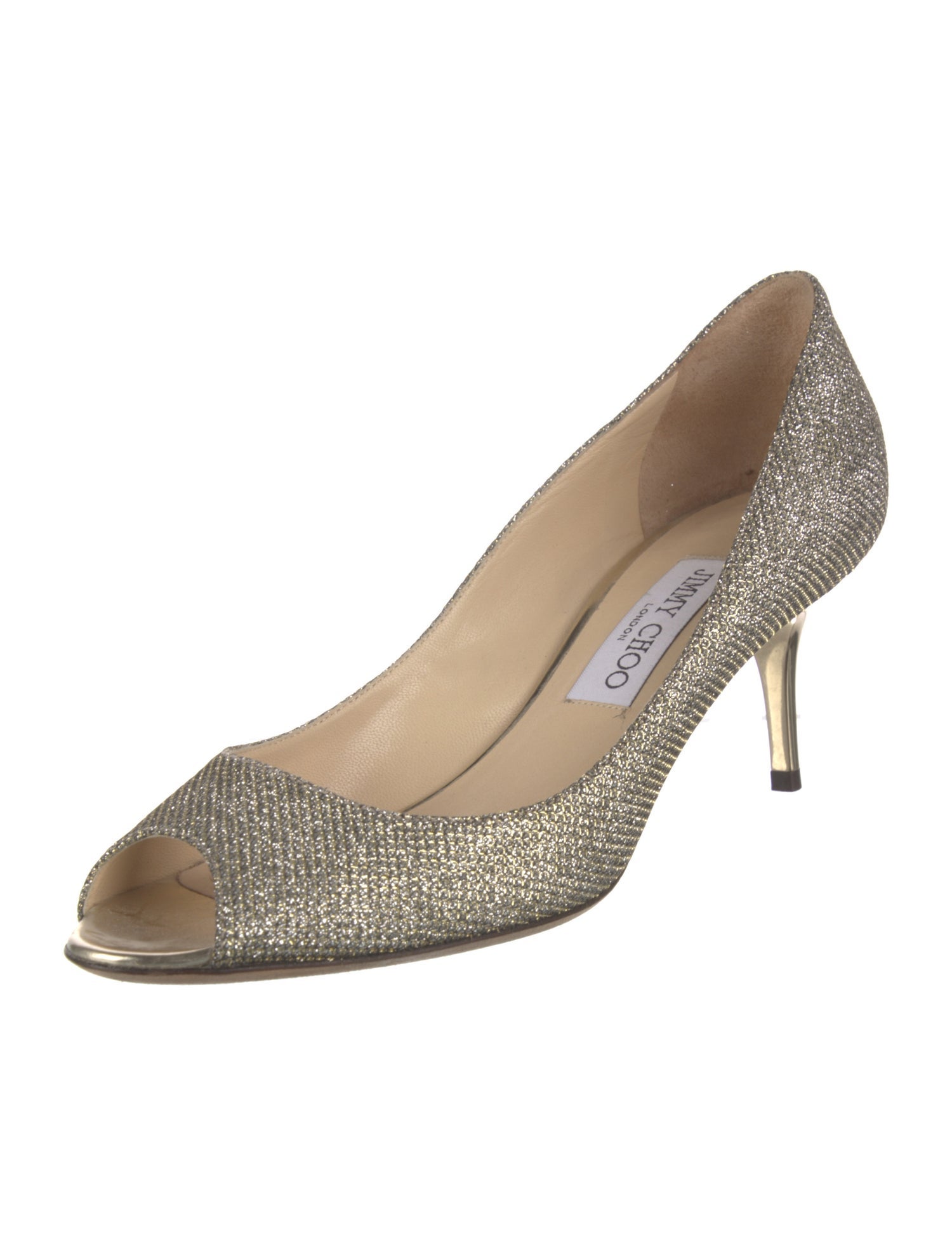 Jimmy Choo Glitter Pumps